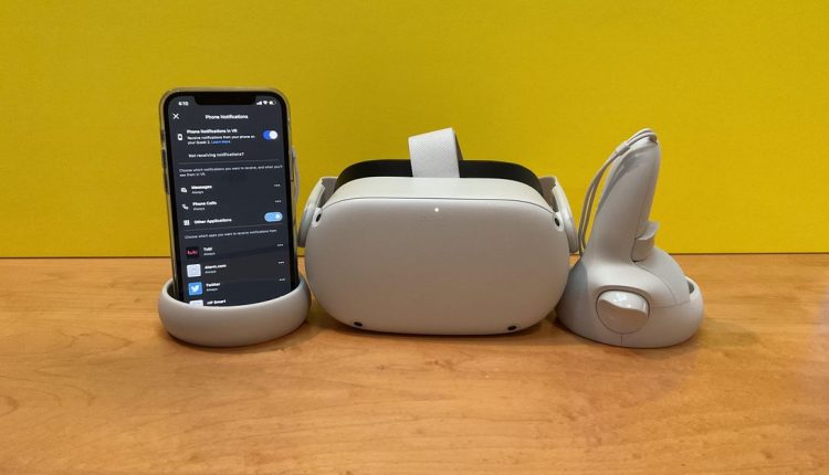 oculus quest notifications